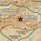 Imagen del pueblo de Palencia alertado por el terremoto