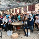 El cocinero palentino Víctor Carranza prepara comida a diario en la zona para los más afectados por las inundaciones