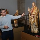 Tres piezas de Alejo de Vahía en la iglesia museo de Santa María en Becerril de Campos(Palencia).