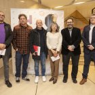 El secretario general de UGT en Castilla y León, Faustino Temprano, asistió al acto de entrega de las XIX Distinciones Pablo Iglesias. A este también asistió el secretario regional del PSOE, Luis Tudanca.