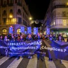 Manifestación contra la violencia de género en Valladolid