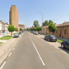 La Avenida de Castilla y León de la localidad palentina de Venta de Baños donde se produjo el accidente