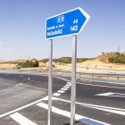 Tramo de la Autovía del Duero a su paso por Soria.