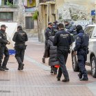 La Policía Nacional se encargó del registro de la iglesia evangélica en busca de restos de Marisa Villaquirán