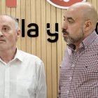 Faustino Temprano y Óscar Lóbo, en una imagen de archivo.