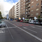 Paseo de la Estación de Salamanca, zona en la que se produjo el atropello
