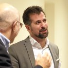 Francisco Igea y Luis Tudanca, este jueves en las Cortes.
