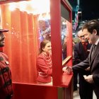 El presidente de la Junta de Castilla y León, Alfonso Fernández Mañueco, visita la 45 edición de Fitur