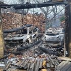 Imagen del incendio en Villar del Monte