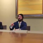 Javier Teira, Juan García Gallardo y Ana Rosa Hernando