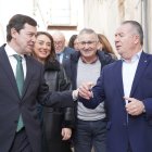 Alfonso Fernández Mañueco, María González Corral, Lorenzo Rivera y Donaciano Dujo