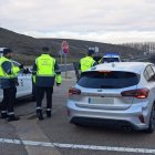Imagen del vehículo pillado por exceso de velocidad en la A-73