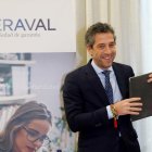 El presidente del Consejo de Administración de Iberaval, César Pontvianne.