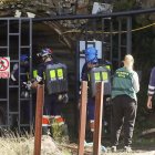 Inspectores en la mina Cerredo.