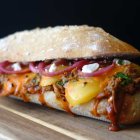 Bocadillo 'Porkstar', de Zielo Coffe&Snack Bar (León)