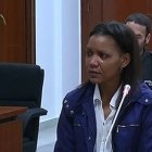 Ana Julia Quezada en una toma de declaraciones, en una imagen de archivo