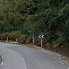 BU-570 en Espinosa de los Monteros, donde tuvo lugar el accidente