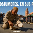 Imagen que ilustra la campaña de Vox contra la Fiesta del Cordero.