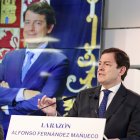 El presidente de la Junta de Castilla y León, Alfonso Fernández Mañueco.