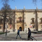 Una imagen del palacio de Santa Cruz, sede de la Universidad de Valladolid