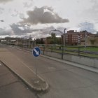 Vías del tren en Palencia.