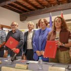 n convenio a tres bandas para nuevas obras de modernización de regadíos en León y Palencia con 102,6 millones