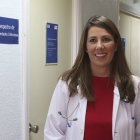 María Sánchez Ledesma, doctora de  medicina interna del Hospital Universitario de Salamanca.