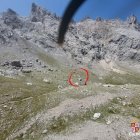 Rescate del senderista en el Hoyo Grande Bajero