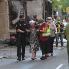 Explosión de gas en Zamora.