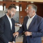 El presidente de las Cortes, Carlos Pollán, preside la comisión de seguimiento del convenio con la UEMC.