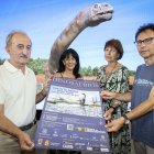 Presentación de las jornadas internacionales sobre paleontología de dinosaurios.