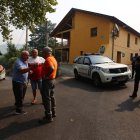 Vecinos desalojados de las localidades bercianas de Peñalba de Santiago, Bouzas, San Cristóbal de Valdueza, Espinoso de Compludo y Manzanedo de Valdueza por el incendio de Llamas de Cabrera (León)