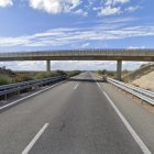 A-6 a la altura de Pozuelo del Páramo en León.