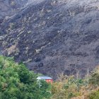 Incendio que ha afectado al municipio de Oencia