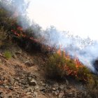 Incendio en Colinas del Campo de Martín Moro Toledano perteneciente al municipio de Igüeña (León)