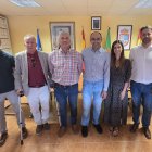Imagen del nuevo equipo de gobierno en Santibáñez de la Sierra