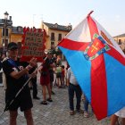 Concentración de protesta contra la gestión llevada a cabo de los incendios forestales