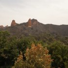 Efectos del incendio en Las Médulas (León)