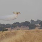 Incendio entre Malillos y la Cernecina en Zamora