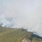 Incendio en Pendilla del Arbás, en León