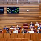 Segunda sesión del Pleno de las Cortes.