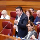 Diputados de UPL en una sesión en las Cortes de Castilla y León.