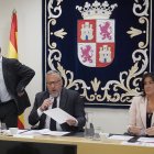 Reunión de la Mesa de las Cortes de Castilla y León.