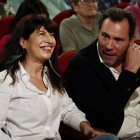 Ana Redondo y Óscar Puente en la asamblea extraordinaria para revalidar a la ministra de Igualdad como secretaria general de la Agrupación Municipal de Valladolid
