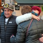 Familiares de los mineros muertos en la Hullera Vasco Leonesa