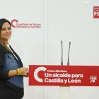 La vicesecretaria general del PSOE de Castilla y León y viceportavoz en las Cortes, Nuria Rubio