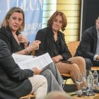 La vicepresidenta de la Junta y consejera de Familia e Igualdad de Oportunidades, Isabel Blanco, participa en el Club de Prensa sobre 'Nuevas tecnologías para nuevos retos sociales'