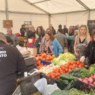 Novena parada de la Caravana de Alimentos de Segovia en la Feria del Ganado de Navafría (Segovia)