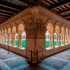 Claustro- el Monasterio de Santo Domingo de Silos--Santo Domingo de Silos en Burgos