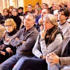 Carlos martínez durante la asistencia al acto.